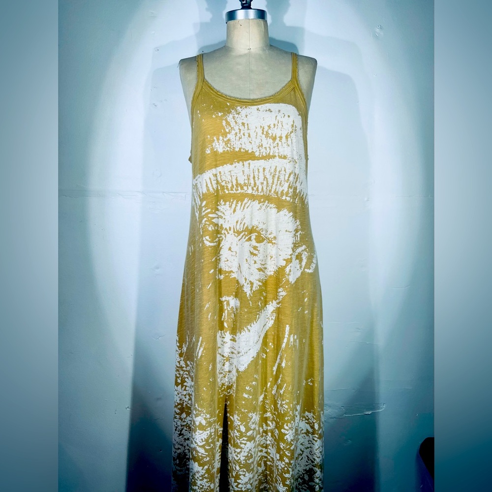 Van Gogh Lana Tank Dress in Mustard Rust O/S